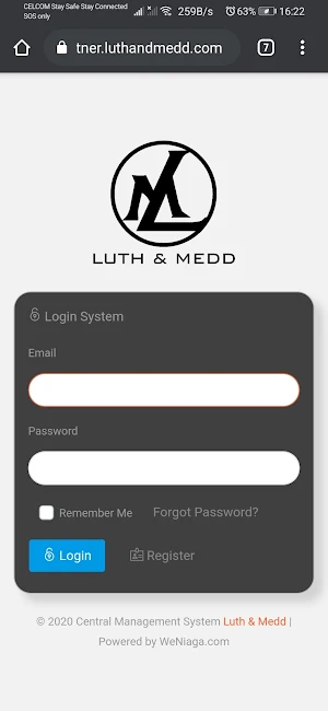 LUTH & MEDD System Screenshot 0