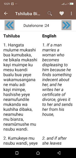 Tshiluba Bible Screenshot 3