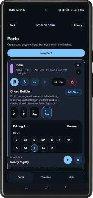 Jam Book Screenshot 1