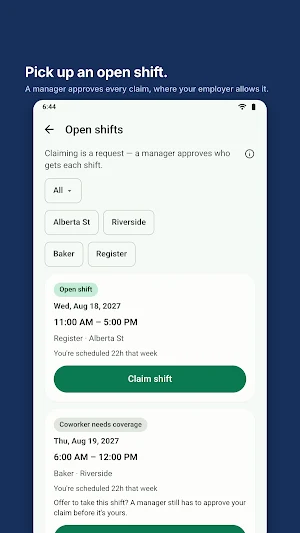 Shift Amp: Employee Scheduling Screenshot 2