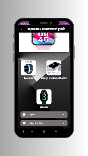 i8 pro max smartwatch guide Screenshot 0