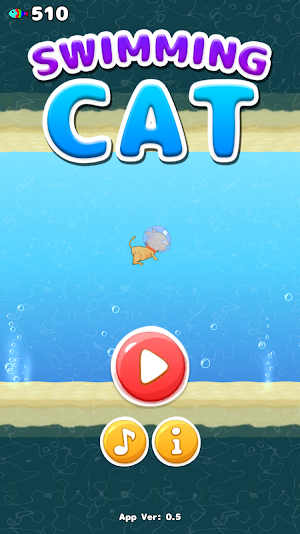 Swimming Cat Screenshot 0