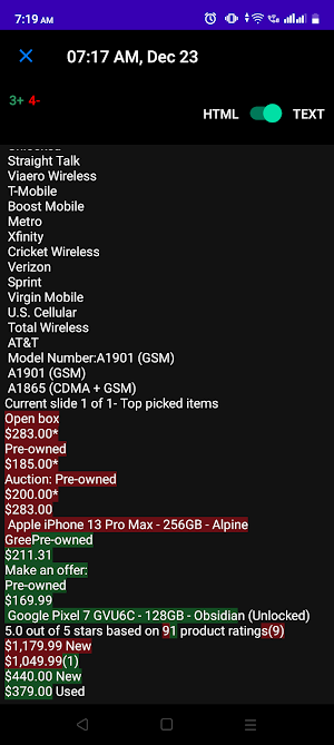 Distill Web Monitor Screenshot 2