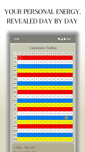 13:20 Tzolkin Screenshot 2
