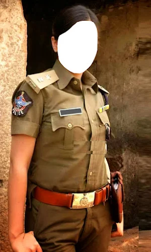 Women Police Dresses Frames Screenshot 2