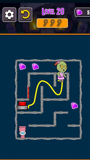 Maze Escape : Crazy Zombie Screenshot 2