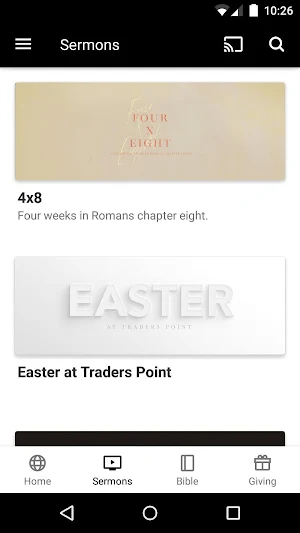 Traders Point Christian Church Screenshot 1