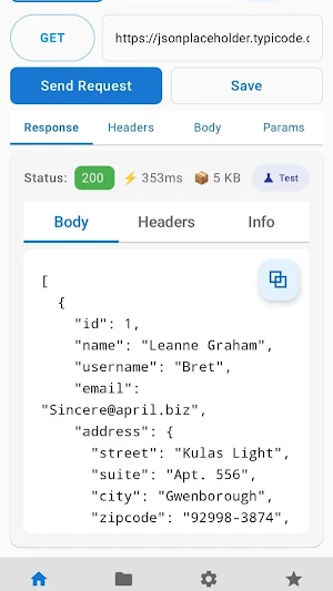 HttpNinja: REST API Client Screenshot 2