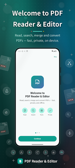 PDF Reader & Editor Screenshot 1