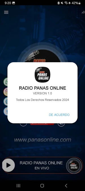 Radio Panas En Linea Screenshot 3