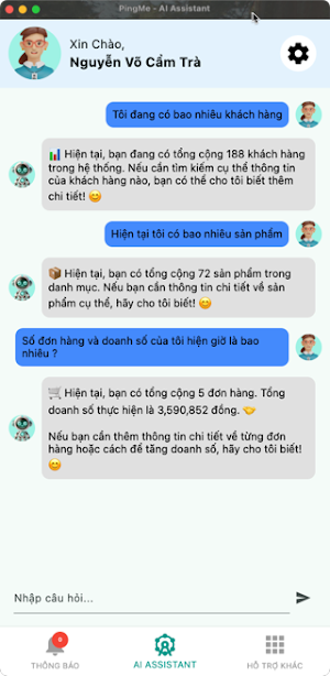PingMe - AI Assistant Screenshot 2