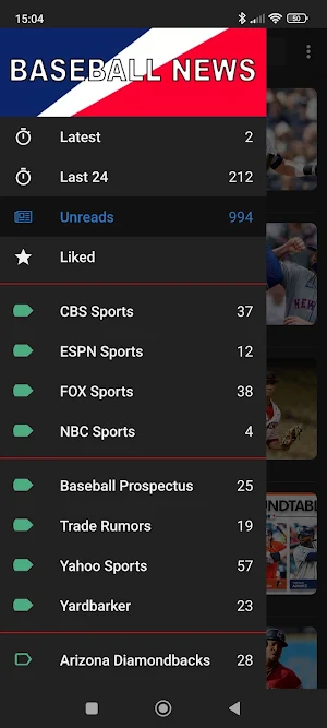 Baseball News Screenshot 0