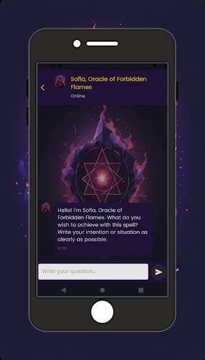 Dark Magic: Spells & Chat Screenshot 3