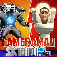 Cameramen Skibidi Mod MCPE