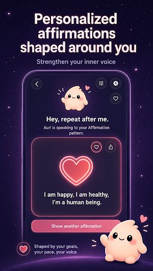 Auri: Confidence Affirmations Screenshot 0