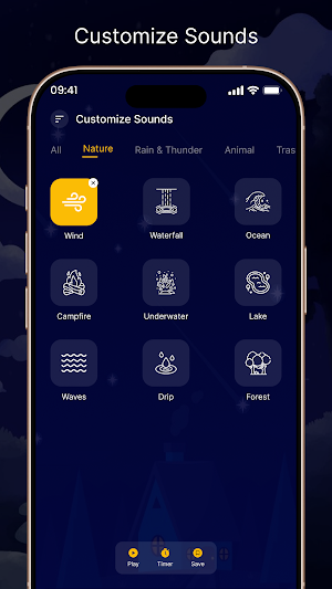 Sleep Sounds - Relax Music Screenshot 2