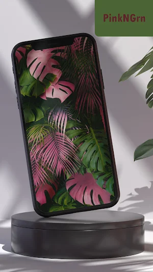PinkNGrn | Wallpapers HD Screenshot 1