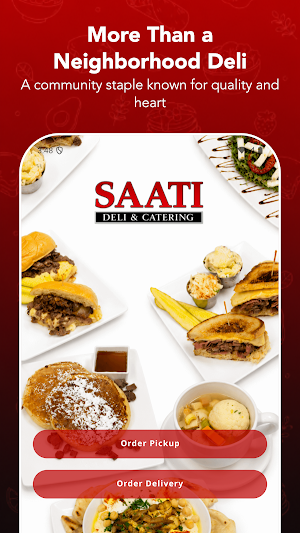 Saati Deli & Catering Screenshot 0