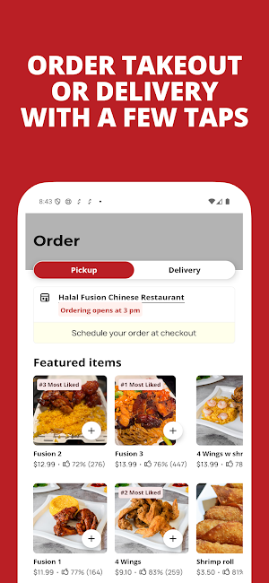 Halal Fusion Restaurants Screenshot 0