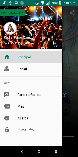 Radio Tupac Amaru Canas Screenshot 1