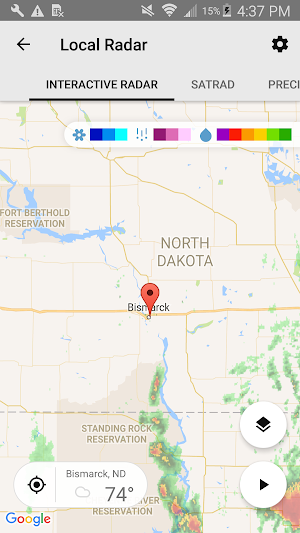 KX Storm Team - ND Weather Screenshot 1