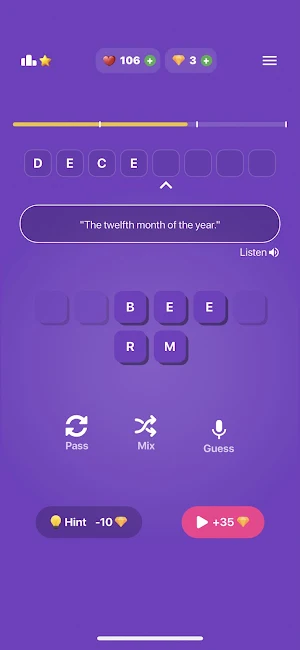 Wordint: Word Game Screenshot 0