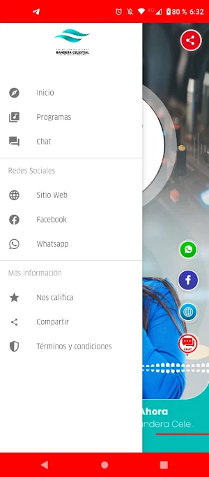 Radio Bandera Celestial Screenshot 0