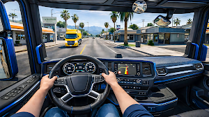 Truck Game Driving Simulator Screenshot 1