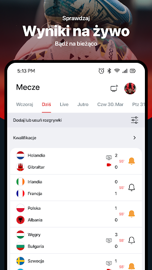 Superscore – wyniki na żywo Screenshot 1