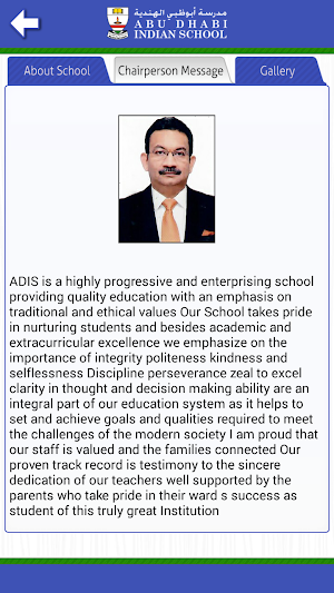 Abu Dhabi Indian School Screenshot 0