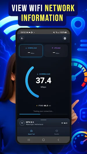 WiFi Analyzer: Speed Test Screenshot 1