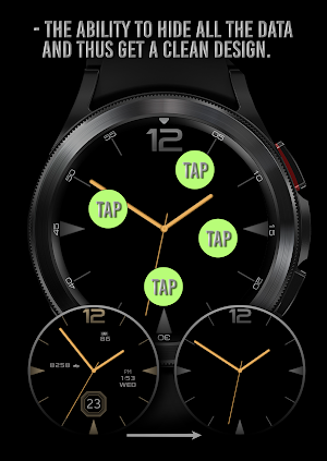 PWW17 - Analog Watch Face Screenshot 2