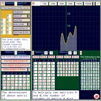 Matrix operations & curve eq.