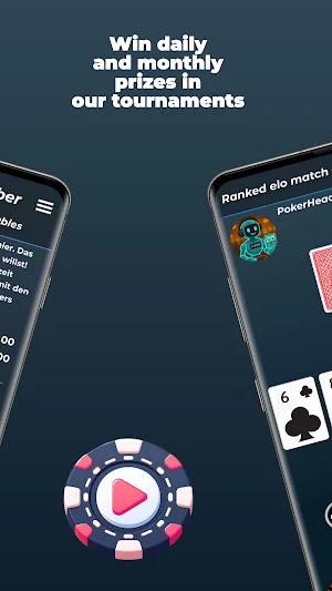 Pokerheads - Heads-up Poker Screenshot 1