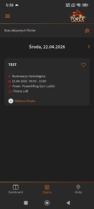 Power Powerlifting Gym Screenshot 3