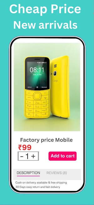 Mobile Phone Shopping App Screenshot 3