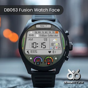 DB063 Fusion Watch Face Screenshot 0