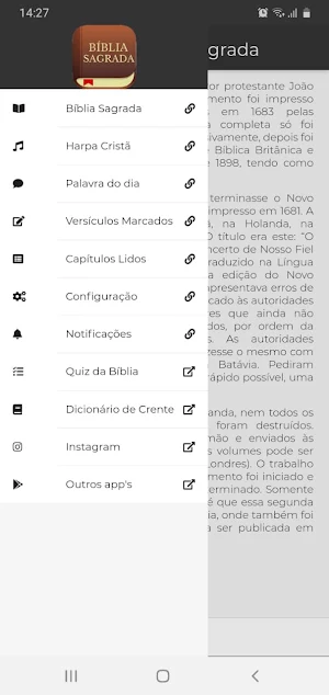 A Bíblia Sagrada Screenshot 1