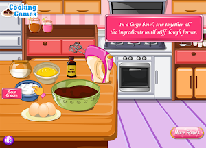 cream cookies cooking games Screenshot 1