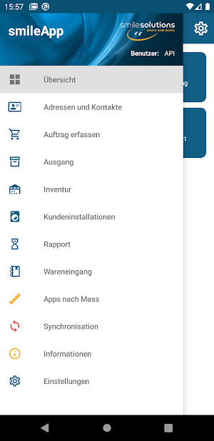 smileApp - die App zu Proffix Screenshot 2