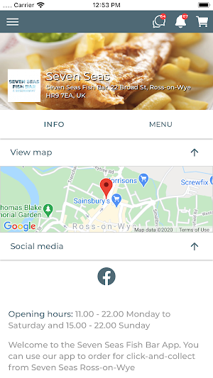 Seven Seas Fish and Chips Screenshot 0