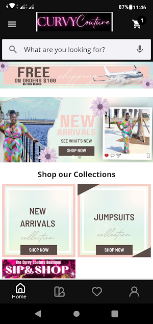 The Curvy Couture Boutique Screenshot 0