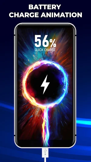 Battery Charging Animation 3D Screenshot 0