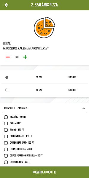 Dönci Pizza Screenshot 2