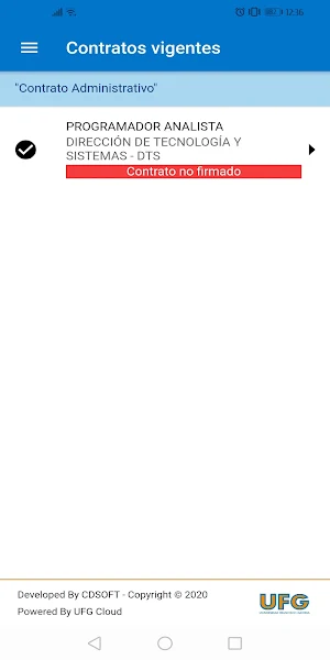 Administrativo UFG Screenshot 3
