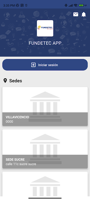 FUNDETEC APP Screenshot 0
