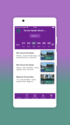 Tennis Health World Screenshot 2