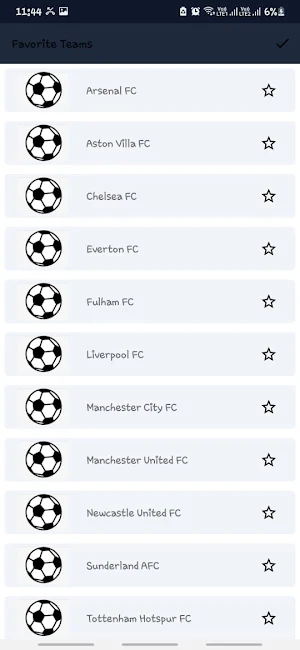 Football Live, Match Scores Screenshot 1