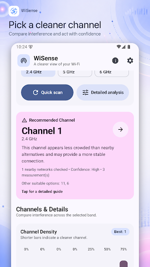 WiSense Screenshot 1