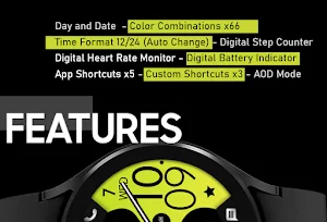 Dream 94 - Sport Watch Face Screenshot 1